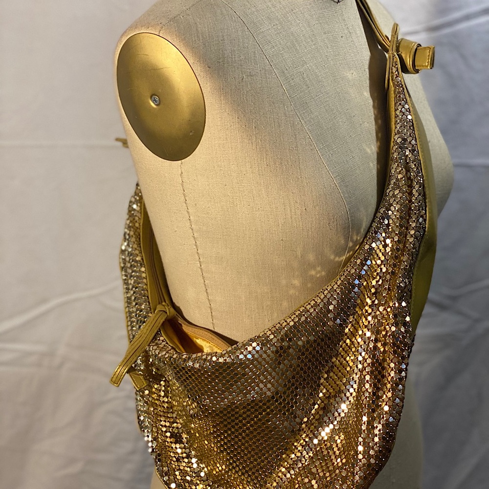 Gold Shoulder Bag